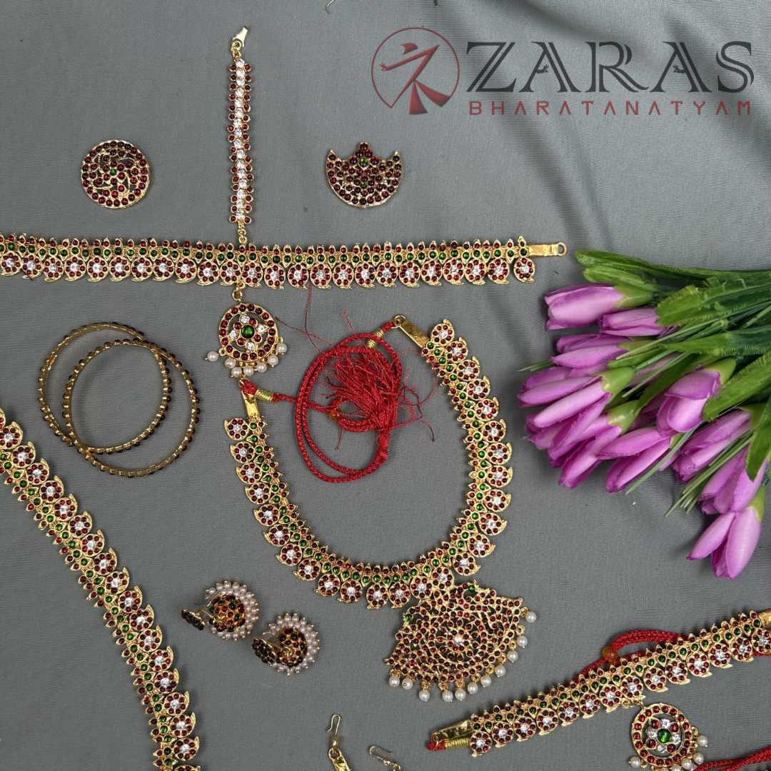 Bharatanatyam Dance Jewellery - Manga Full Set RG Kemp image 1