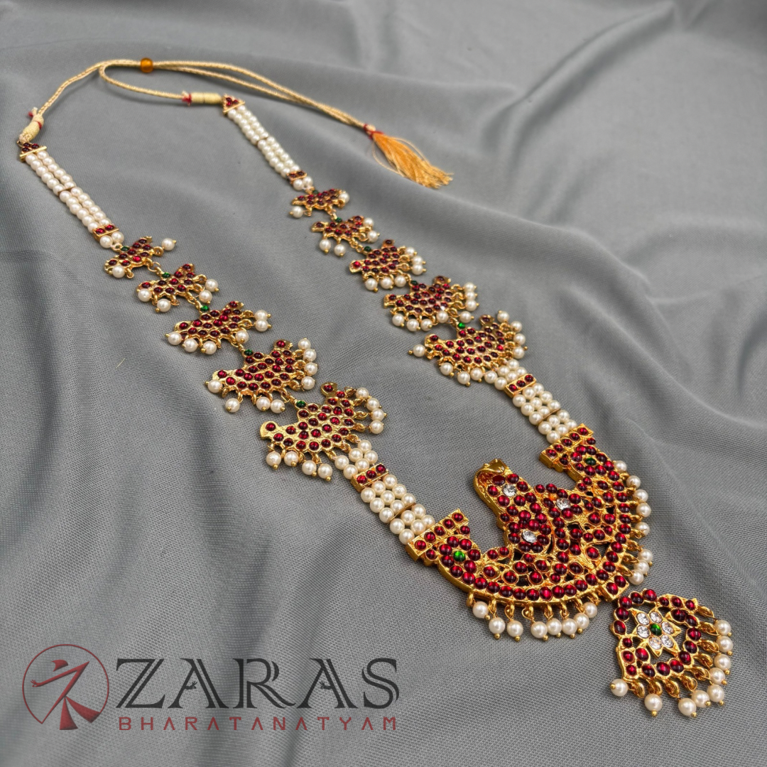 Bharatanatyam Dance Jewellery - Haaram Snake Design RG Kemp Le image 3