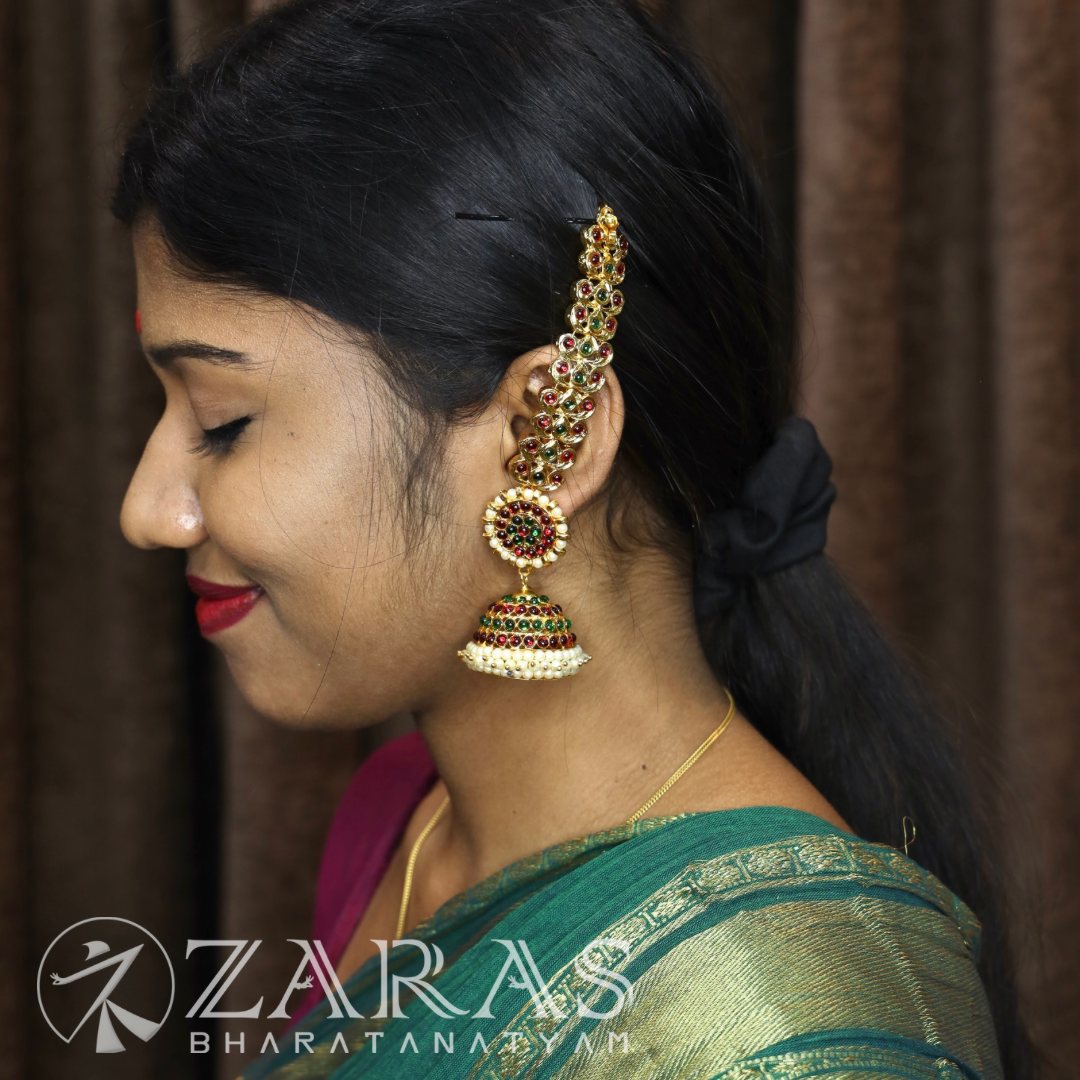 Bharatanatyam Dance Jewellery - Lotus Fl Maatal RG Kemp image 1
