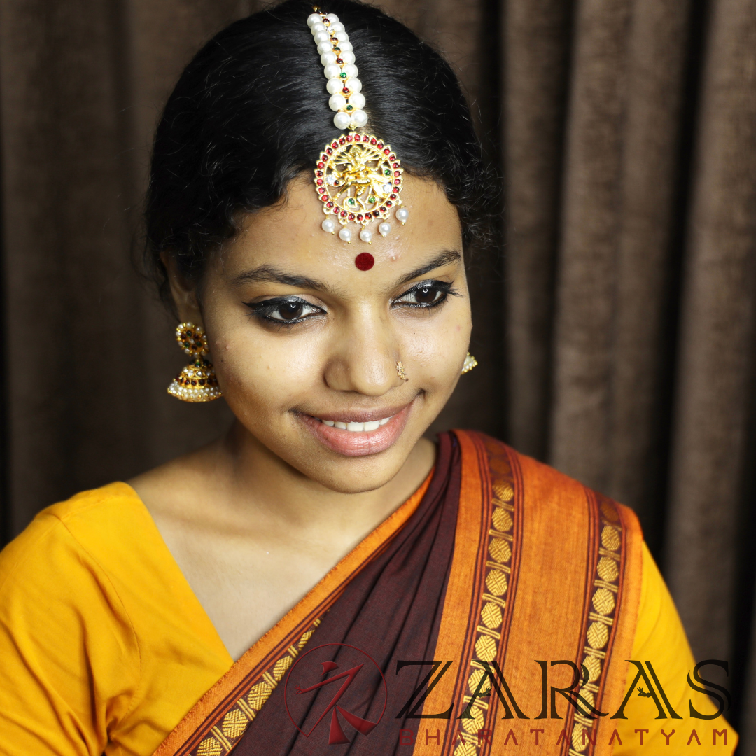 Bharatanatyam Dance Jewellery - Round Nadaraj RG Kemp Netti Chutti image 1
