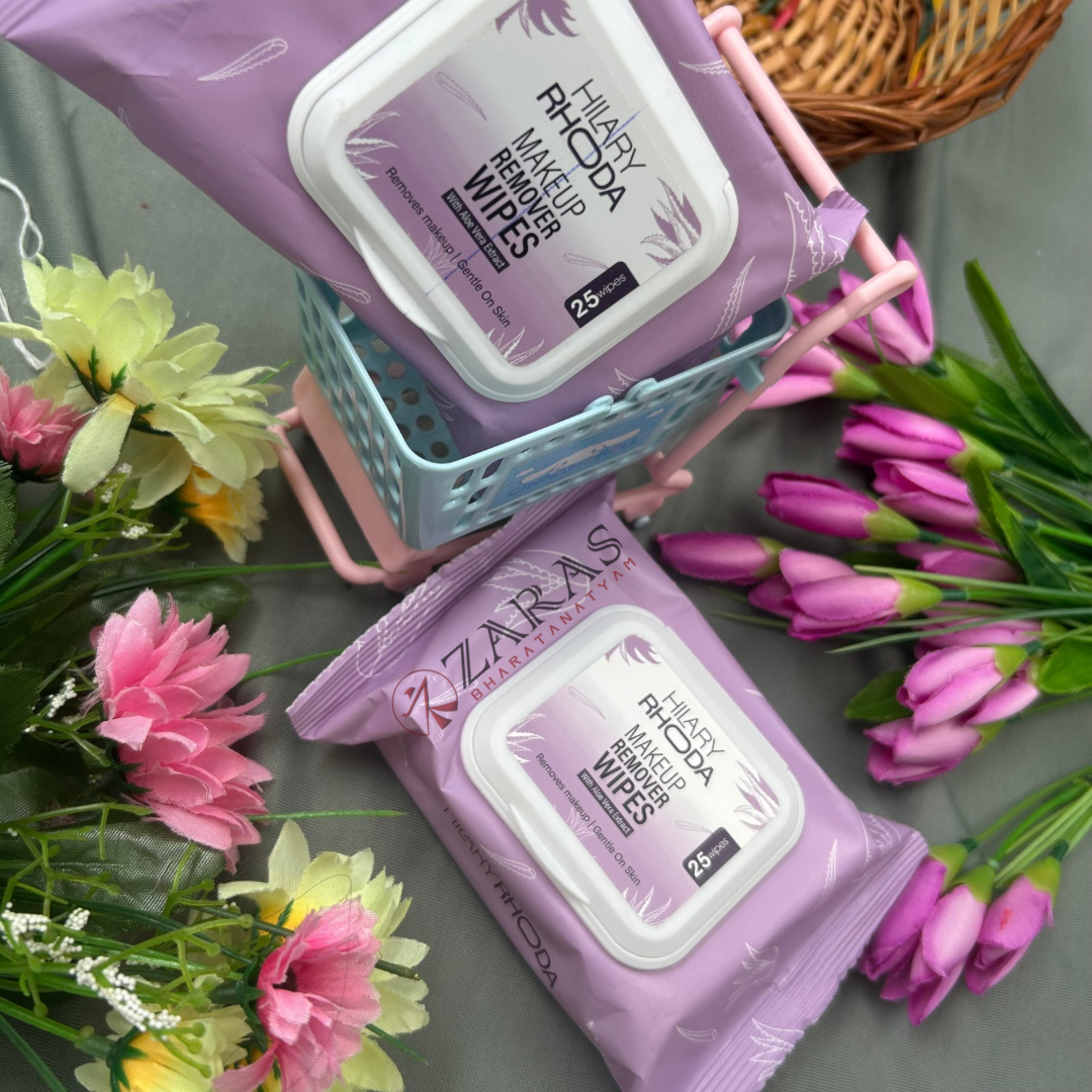 Bharatanatyam Dance Makeup Products - Makeup Remover Wipes (Hilary Rhoda image 2