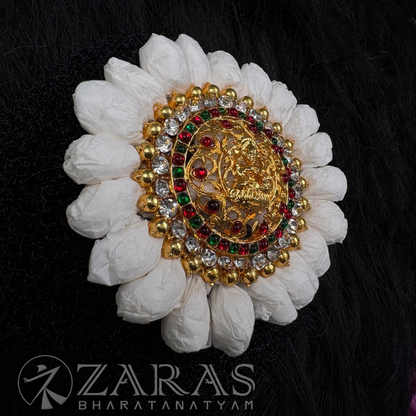 Bharatanatyam Dance Jewellery - Rakodi Lakshmi  RG Kemp With Paper Ring image 1