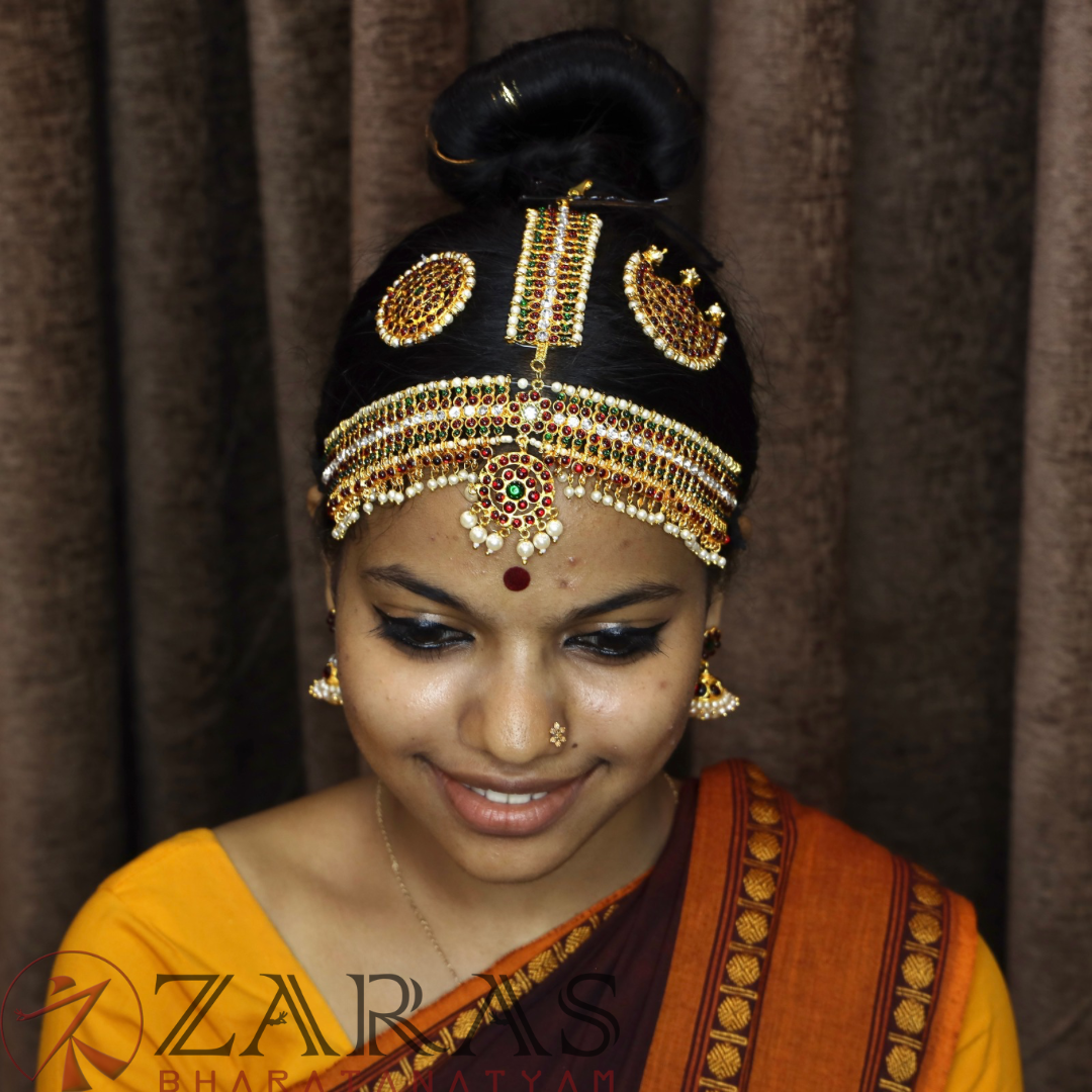 Bharatanatyam Dance Jewellery - Round Double Step RG kemp CS image 1