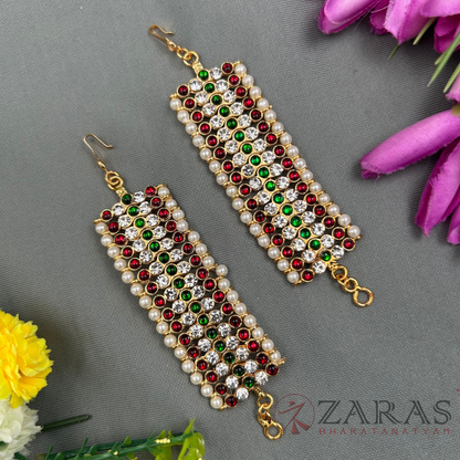 Bharatanatyam Dance Jewellery - B Sow CS Maatal pearls RG Kemp image 0