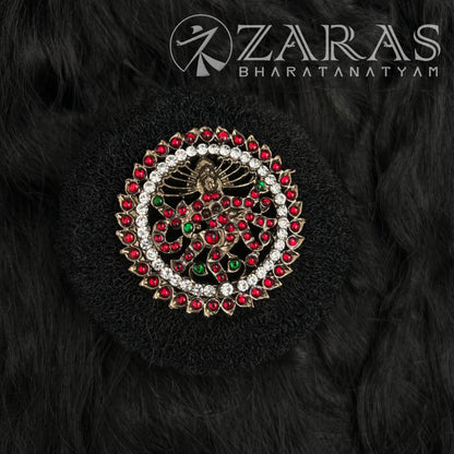 Bharatanatyam Dance Jewellery Black - Rakodi Nadaraj Design CS RG Kemp image 1