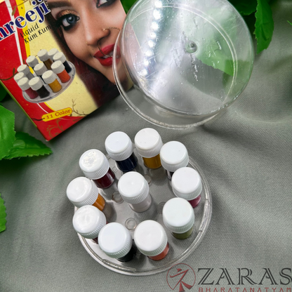 Bharatanatyam Dance Makeup Products - Sandhu Liquid (11 Colors) image 1
