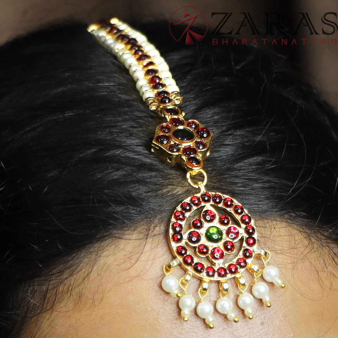 Bharatanatyam Dance Jewellery - Round RG Kemp Netti Chutti Single Round image 0