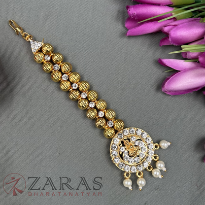 Bharatanatyam Dance Jewellery - G Balls & Lakshmi Netti Chutti Beads image 0