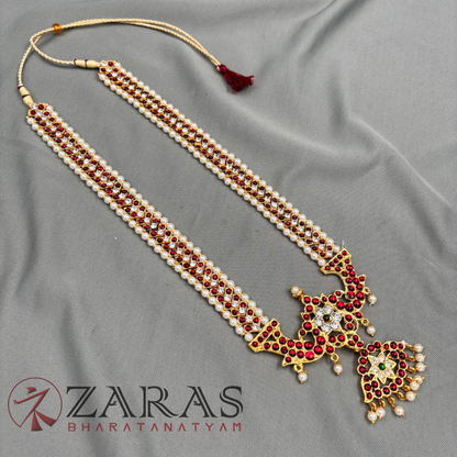 Bharatanatyam Dance Jewellery - Haaram CS Bo RG Kemp V Magari image 3