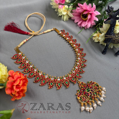 Bharatanatyam Dance Jewellery - Manga Necklace RG Kemp CS image 1