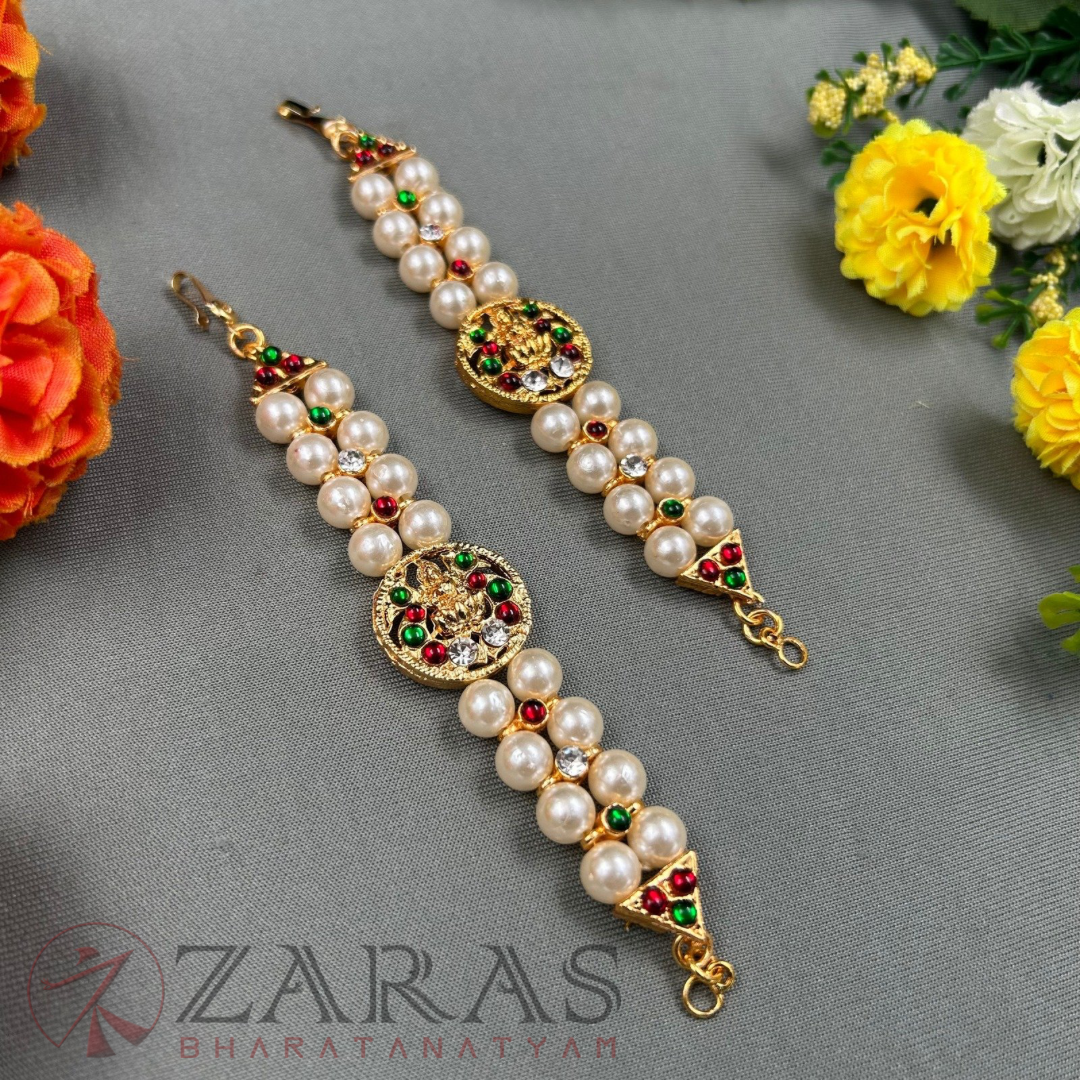 Bharatanatyam Dance Jewellery Maatal - Lakshmi & Balls RG Kemp CS image 1