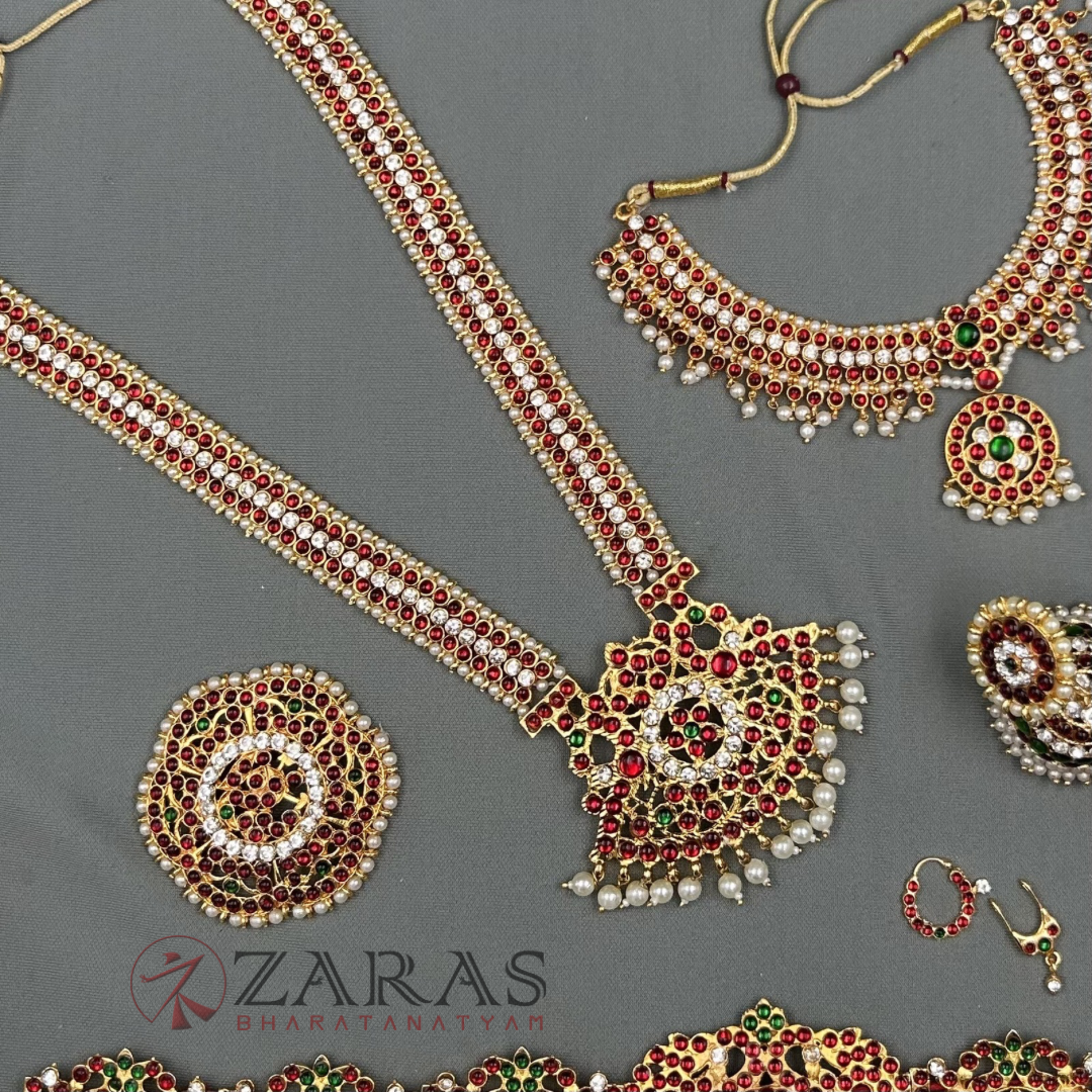 Bharatanatyam Dance Jewellery - Sow Full Set RG Kemp image 1