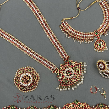 Bharatanatyam Dance Jewellery - Sow Full Set RG Kemp image 1