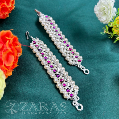 Bharatanatyam Dance Silver Jewellery - Manga PG Kemp CS Sar Maatal image 1