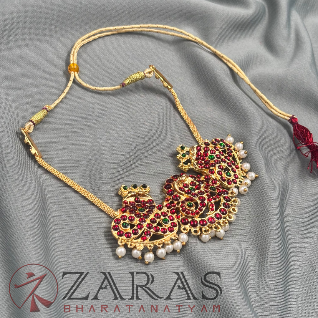 Bharatanatyam Dance Jewellery - Necklace Snake Design RG Kemp SA image 3