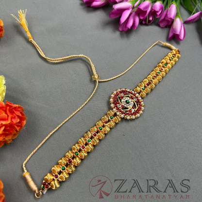 Bharatanatyam Dance Jewellery - 2L Balls Necklace RG Kemp Choker Type image 1