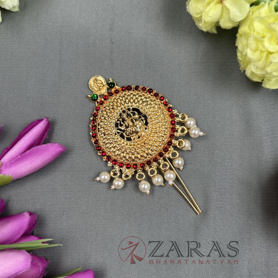Bharatanatyam Dance Jewellery - Lakshmi Head Arch RG Kemp image 0