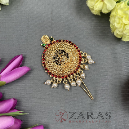 Bharatanatyam Dance Jewellery - Lakshmi Head Arch RG Kemp image 0