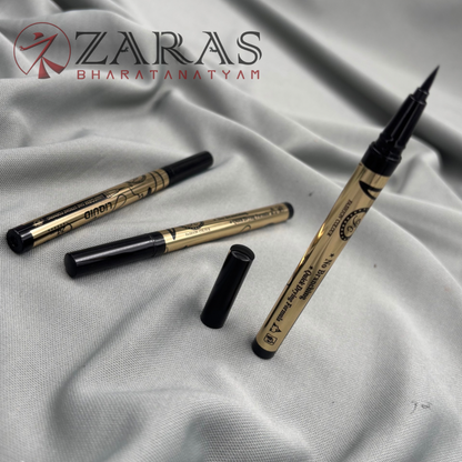 Bharatanatyam Dance Makeup Products - Black Eyeliner Pen (FC) image 2