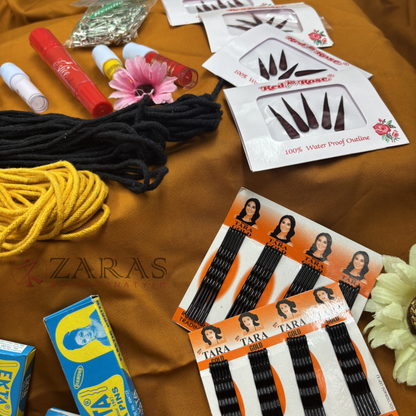 Bharatanatyam Dance Products - Makeup Kit (Set of 7 Pcs) image 3
