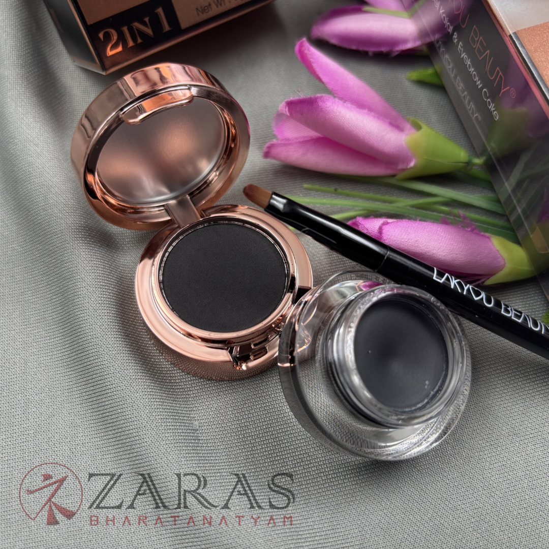 Bharatanatyam Dance Makeup Products - Gel Kajal Black (Lakyou Beauty) image 1