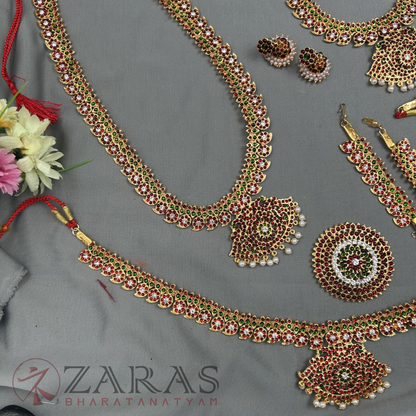 Bharatanatyam Dance Jewellery - Manga Full Set RG Kemp image 2