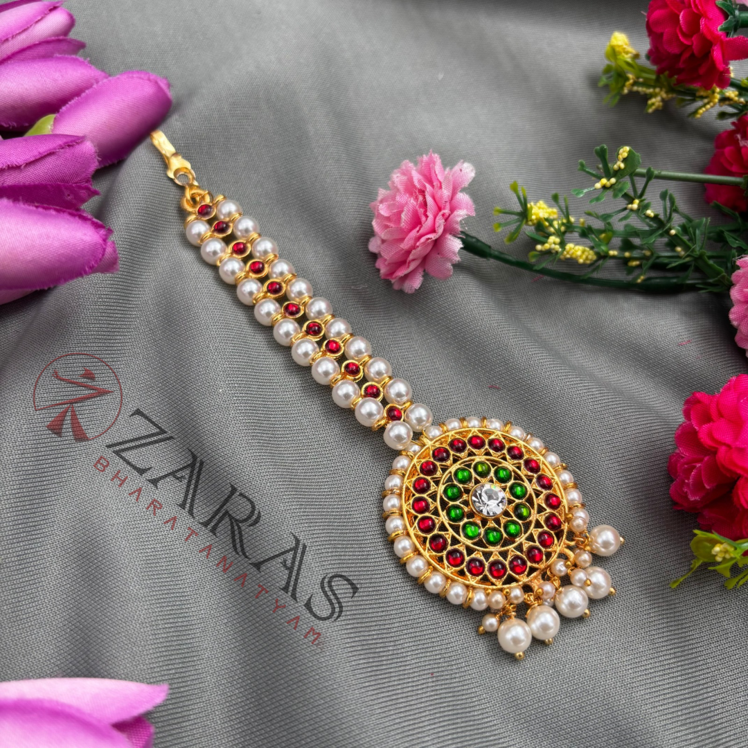 Bharatanatyam Dance Jewellery - Round Beads RG Kemp Netti Chutti image 1