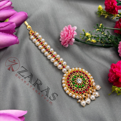 Bharatanatyam Dance Jewellery - Round Beads RG Kemp Netti Chutti image 1