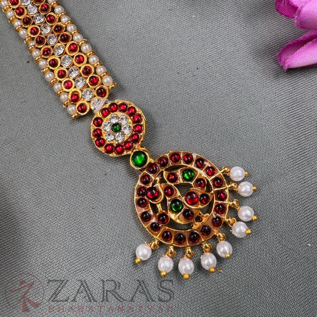 Bharatanatyam Dance Jewellery - Pea Sow RG Kemp Netti Chutti image 2