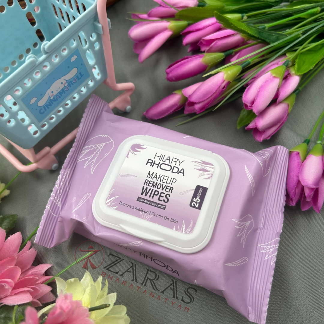 Bharatanatyam Dance Makeup Products - Makeup Remover Wipes (Hilary Rhoda image 0