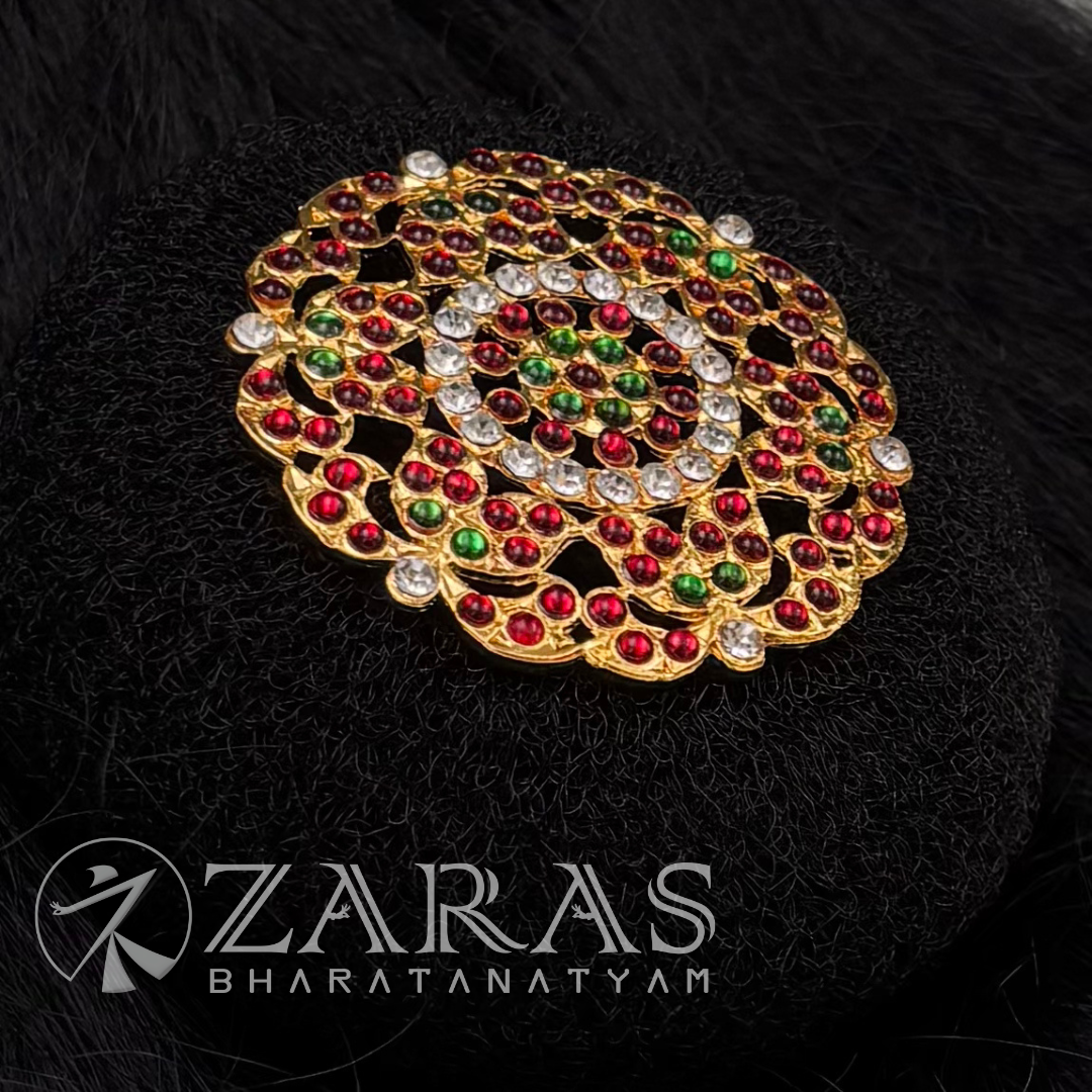 Bharatanatyam Dance Jewellery - Rakodi Leaf CS RG Kemp D Manga image 1