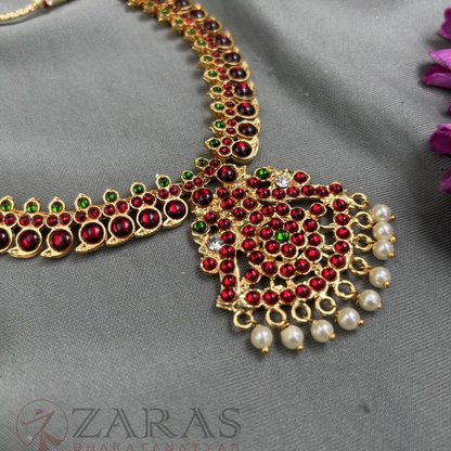 Bharatanatyam Dance Jewellery - Necklace S Manga RG Kemp image 1