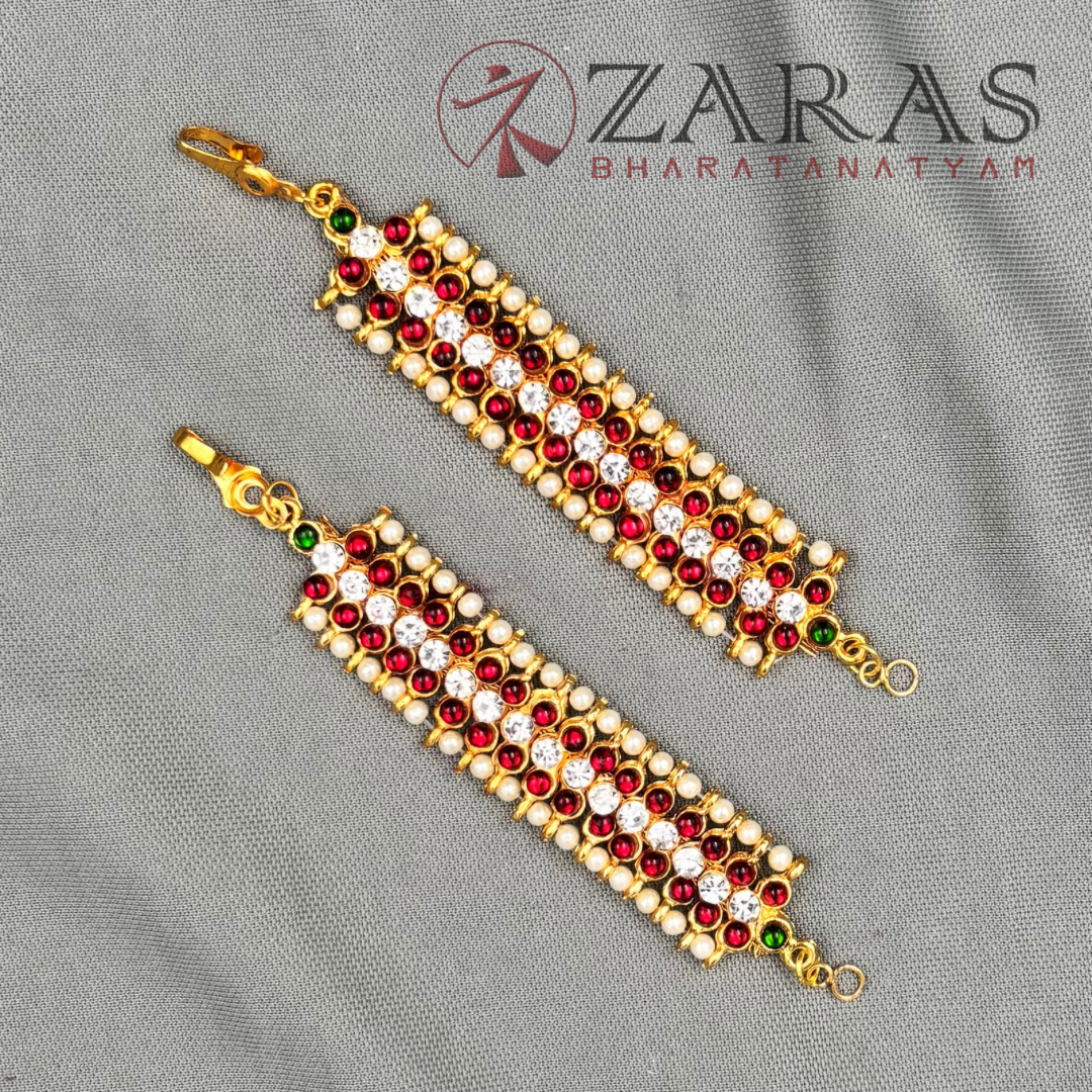 Bharatanatyam Dance Jewellery - Maatal CS RG SOW Kemp Sara image 2