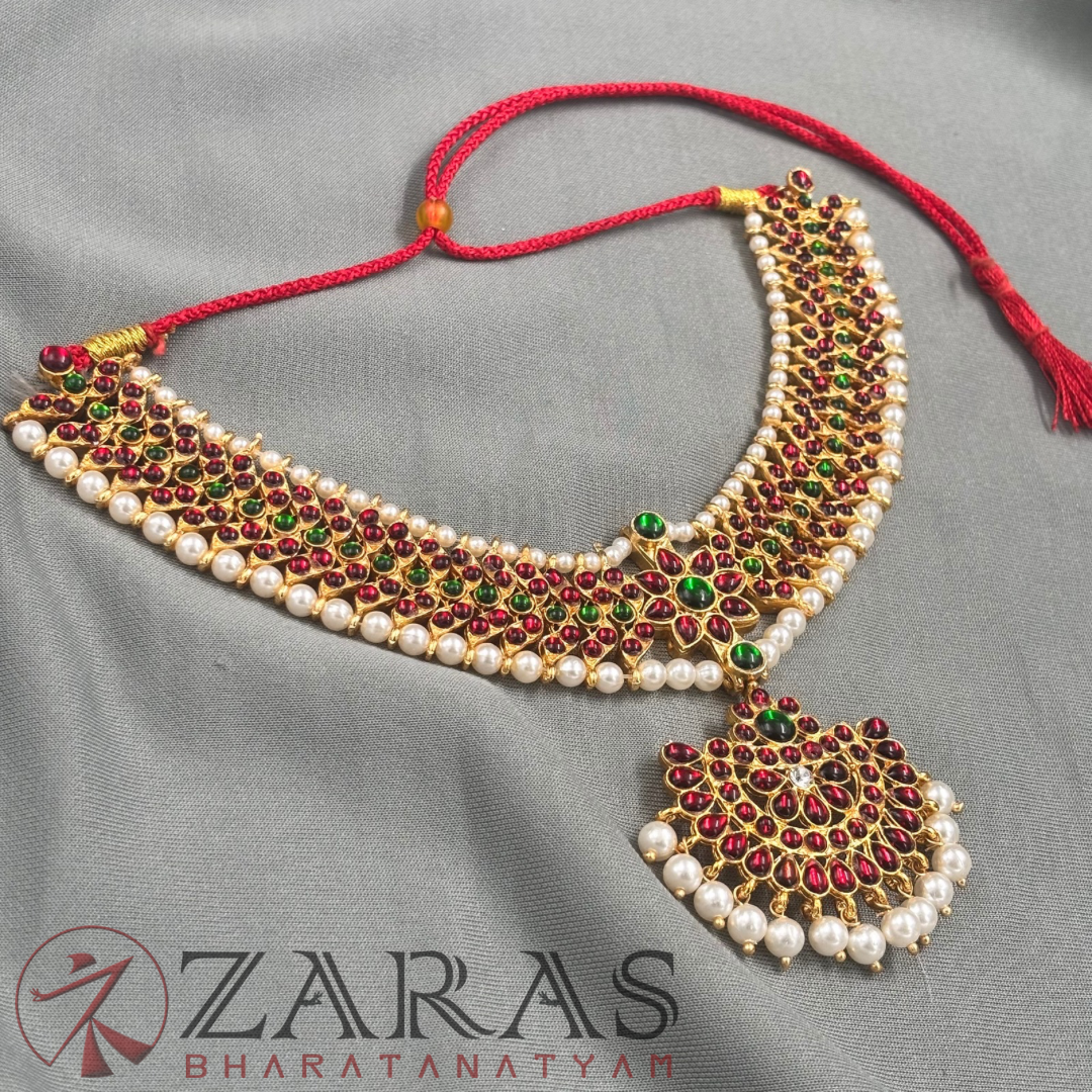 Bharatanatyam Dance Jewellery - Necklace RG Kemp MI Le Design image 3