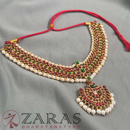 Bharatanatyam Dance Jewellery - Necklace RG Kemp MI Le Design image 3