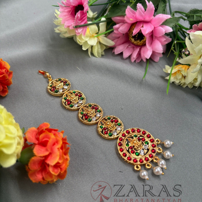 Bharatanatyam Dance Jewellery - Step Lakshmi RG Kemp Netti Chutti image 1