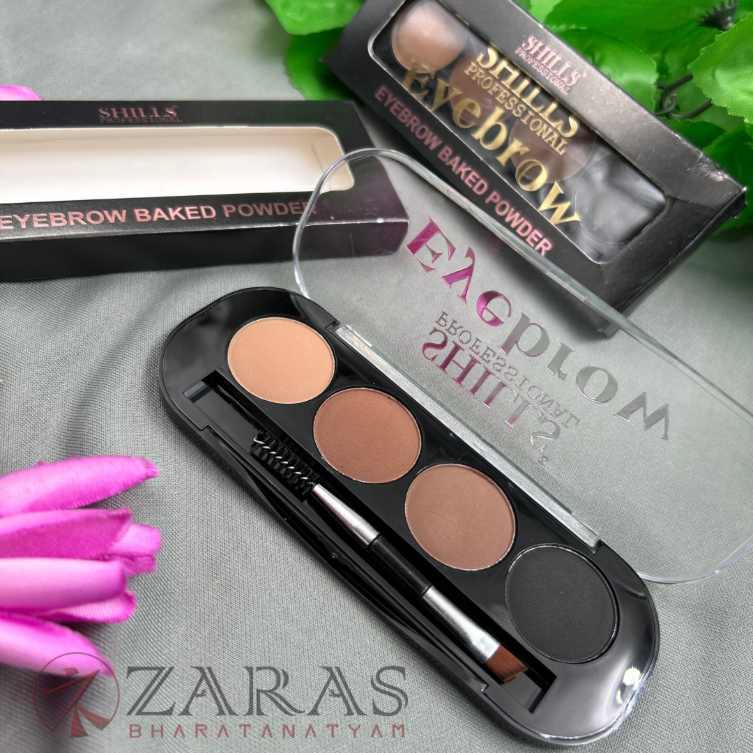 Bharatanatyam Makeup Products - Eyebrow 4 in 1 Baked Powder (SHILLS) image 0