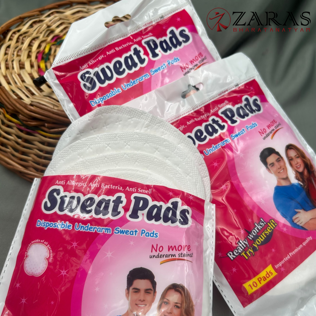 Bharatanatyam Makeup Products - Sweat Pads (10 Pads) image 2