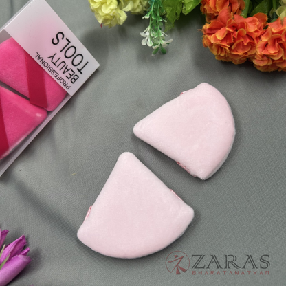 Bharatanatyam Dance Makeup Products - Puff Sponge (Set of 2 Pcs) image 1