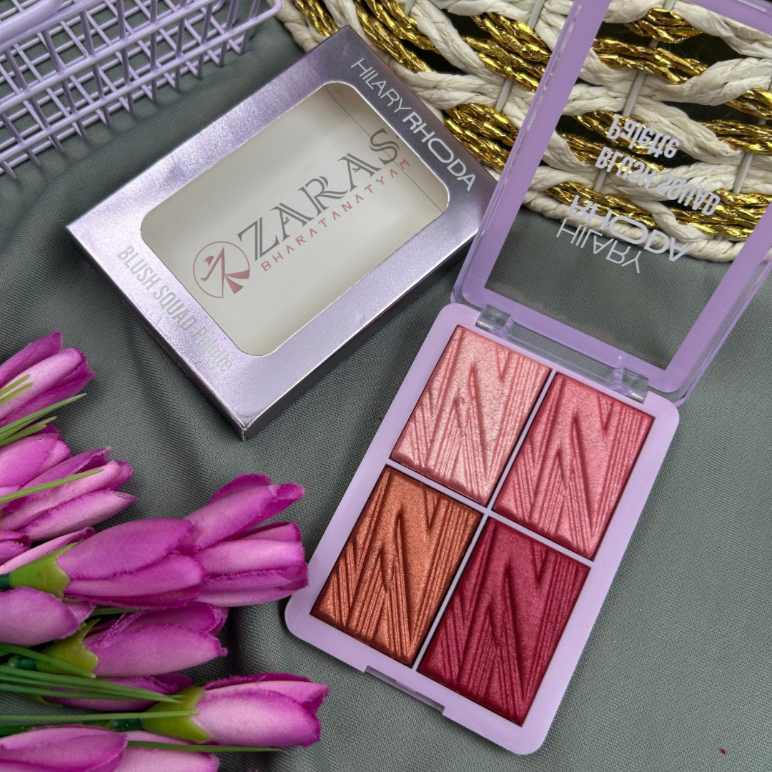 Bharatanatyam Dance Makeup Products - Eyeshadow Palette 4 in 1 (Hilary Rhoda) image 0