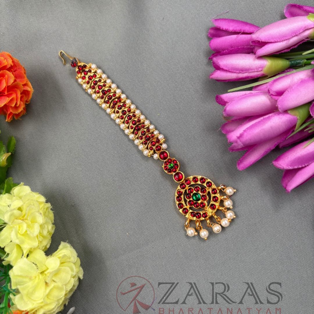 Bharatanatyam Dance Jewellery - C Round RG Kemp CS Netti Chutti image 0