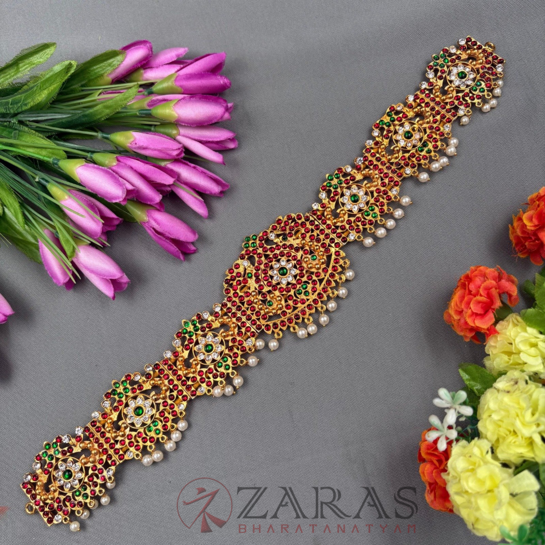 Bharatanatyam Dance Jewellery - Padak Hip Belt RG Kemp CS (Ottiyanam) image 0