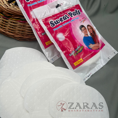 Bharatanatyam Makeup Products - Sweat Pads (10 Pads) image 1