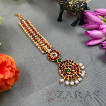 Bharatanatyam Dance Jewellery - Pea Sow RG Kemp Netti Chutti image 1