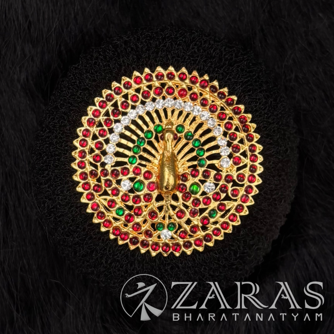 Bharatanatyam Dance Jewellery - Rakodi Peacock CS RG Kemp 3D image 0