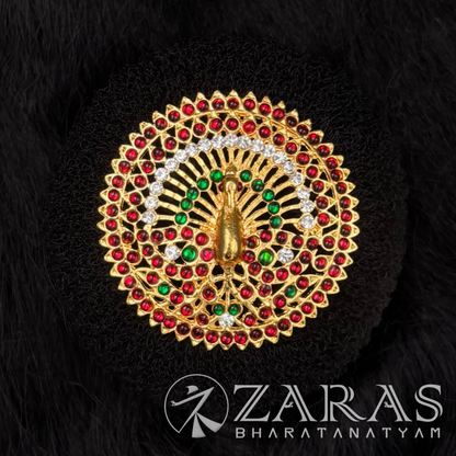 Bharatanatyam Dance Jewellery - Rakodi Peacock CS RG Kemp 3D image 0