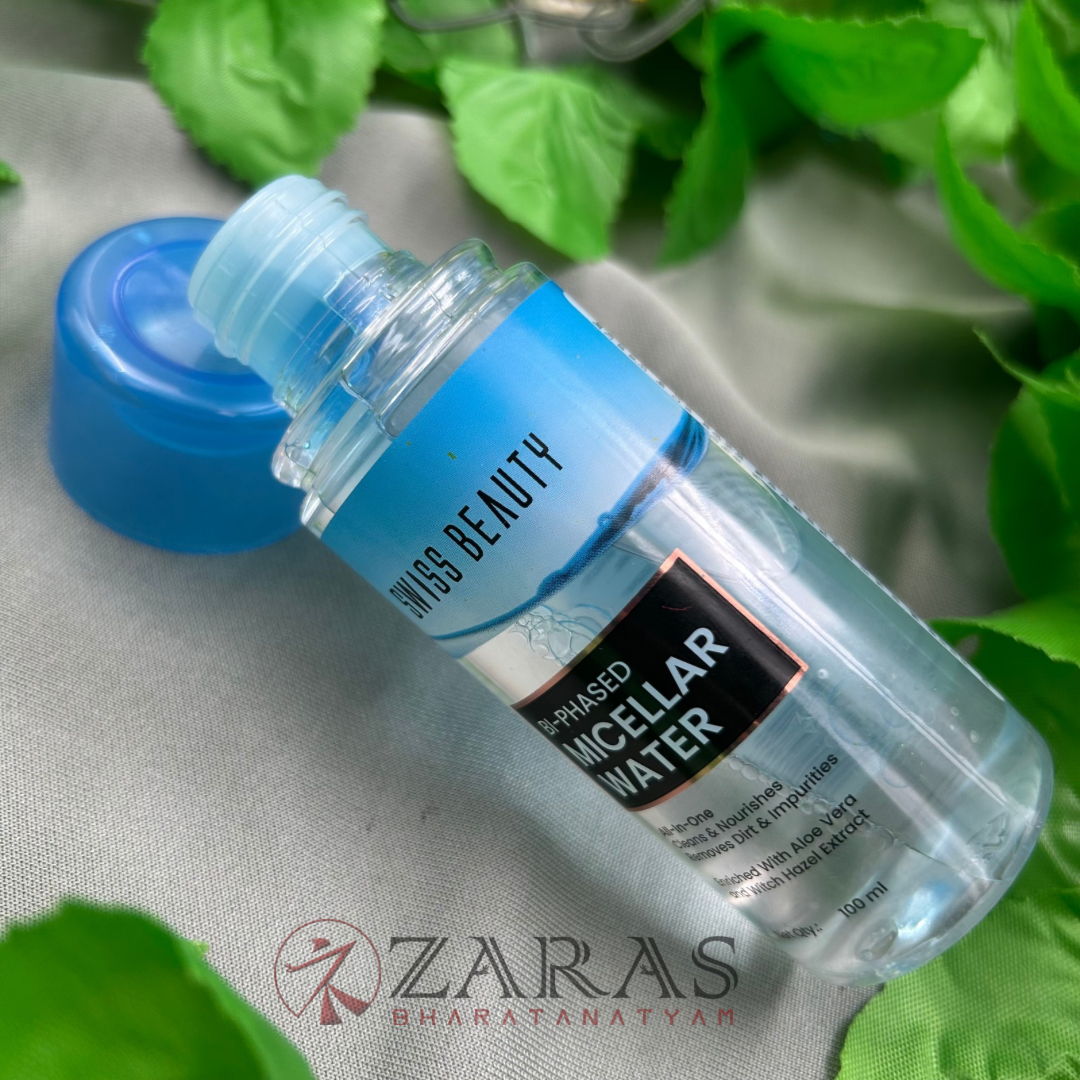 Bharatanatyam Dance Makeup Products - Bl-Phased Micellar Water (Swiss Beauty) image 1