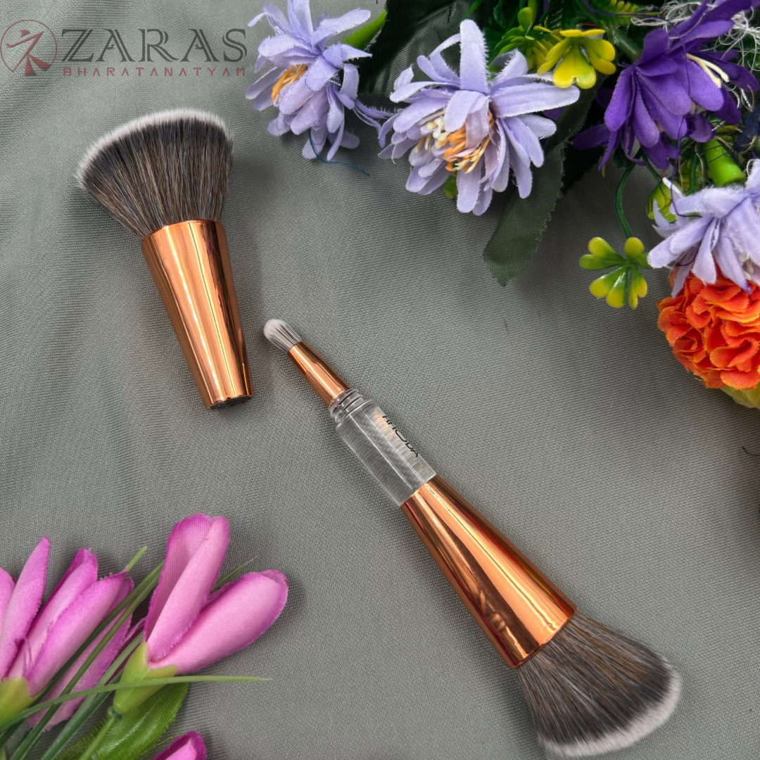 Bharatanatyam Dance Makeup Products - All Rounder 4 in 1 Brush (Hilary Rhoda) image 2