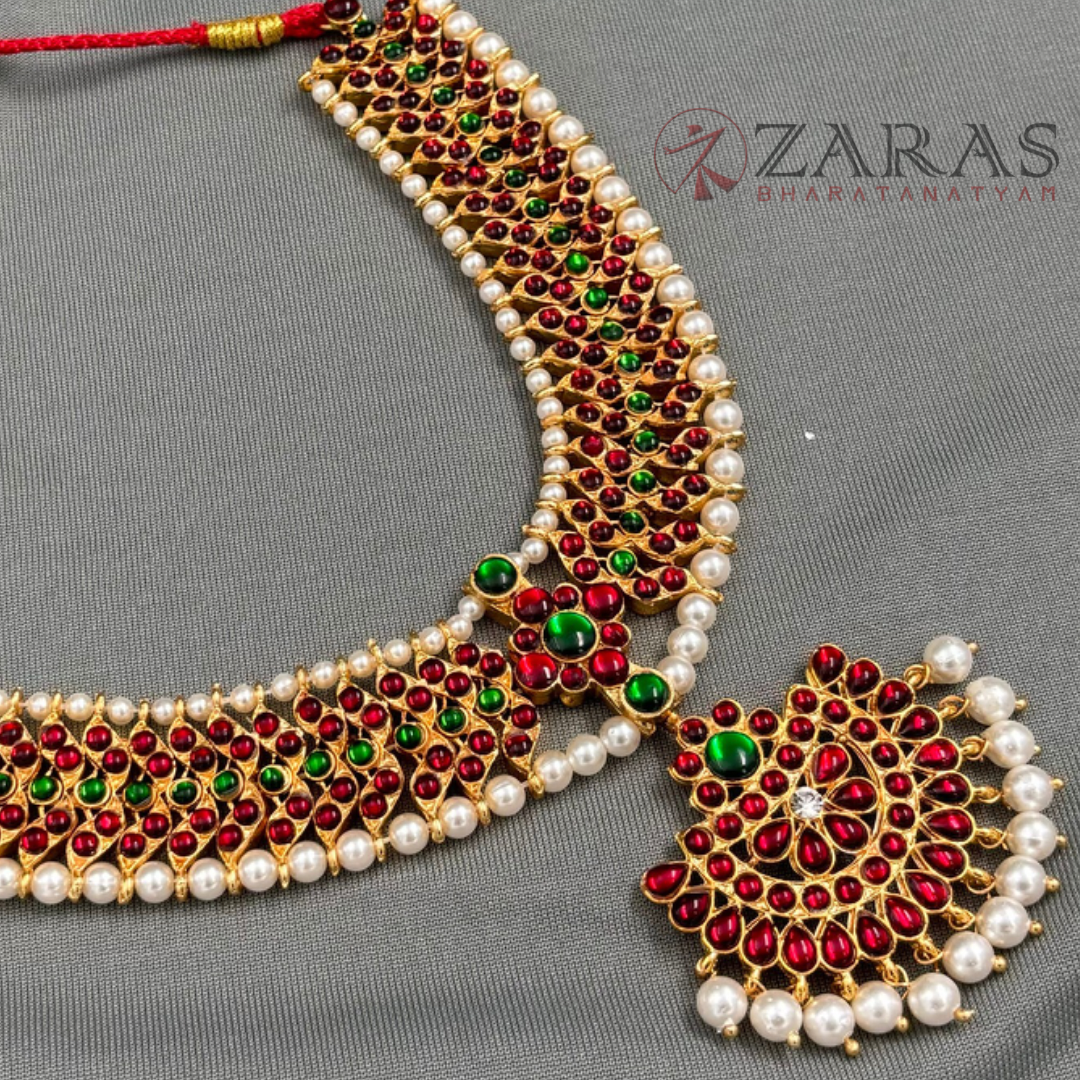 Bharatanatyam Dance Jewellery - Necklace Me Kemp CG image 0