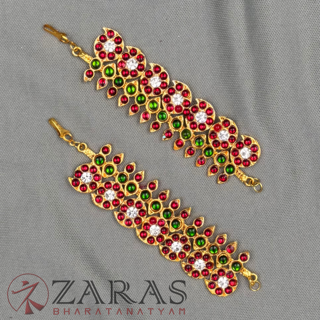 Bharatanatyam Dance Jewellery - Manga Maatal CS RG Kemp Sar image 2